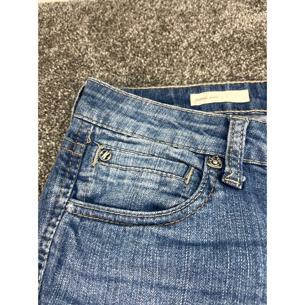Kut from the Kloth Diana Skinny Jeans Women's Size 6 Medium Wash Stretch Denim - Picture 9 of 15